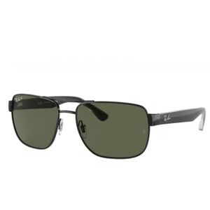 Ray-Ban RB3530 Black Aviator Sunglass Frames 58mm with Non OE Polarized Lenses